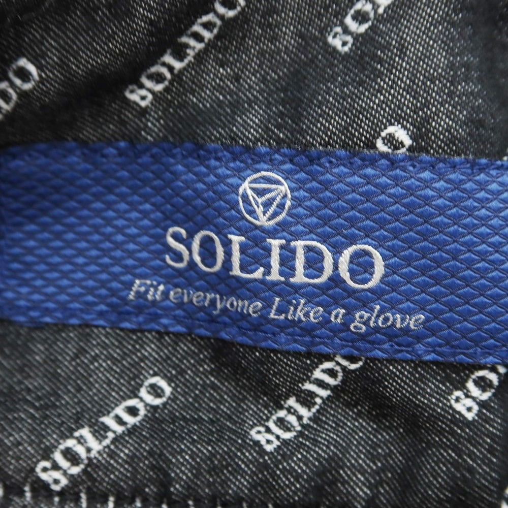 [Used] Solido Denim Casual Slacks Pants Black [Size 2] [BLK] [S/S] [Condition Rank A] [Men&