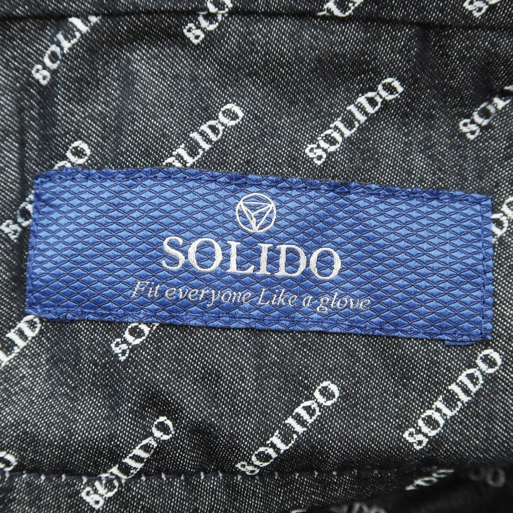 [Used] Solido Denim Casual Slacks Pants Navy [Size 2] [NVY] [S/S] [Condition Rank B] ​​[Men&