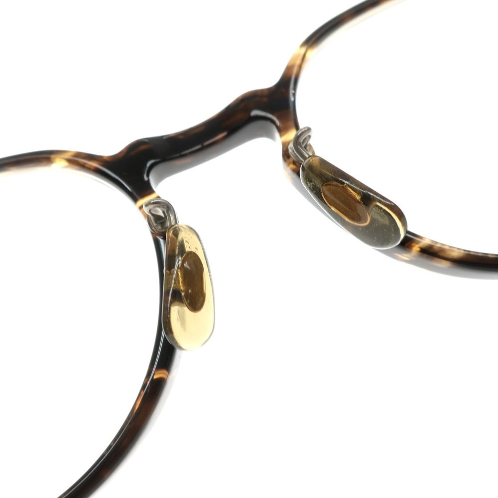 【中古】オリバーピープルズ OLIVER PEOPLES gerson セルフレーム 眼鏡 メガネ ブラウン【 48□21-145 】【 状態ランクA 】【 メンズ 】