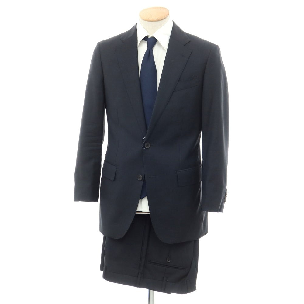 [Used] ESTNATION Wool Set-up 2-Button Suit Navy [44] [Condition Rank C] [Men&