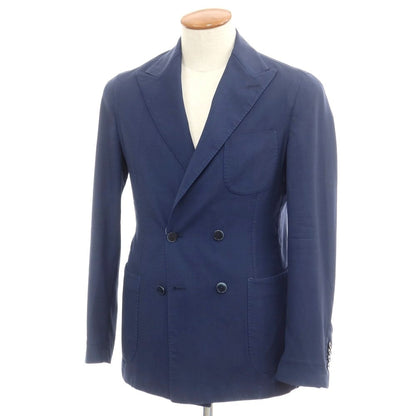 [Used] MARCEL LASSANCE Wool double-breasted tailored jacket, navy [46] [Condition: C] [Men&