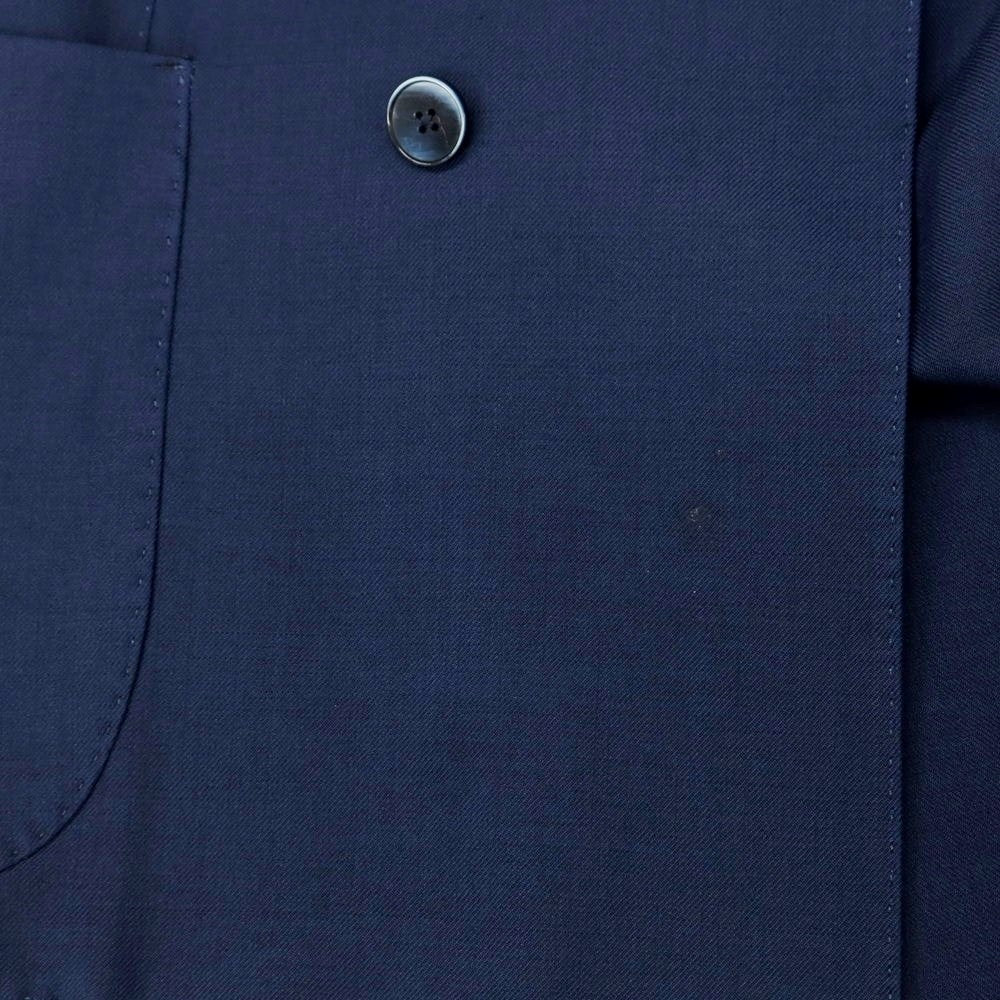 [Used] MARCEL LASSANCE Wool double-breasted tailored jacket, navy [46] [Condition: C] [Men&