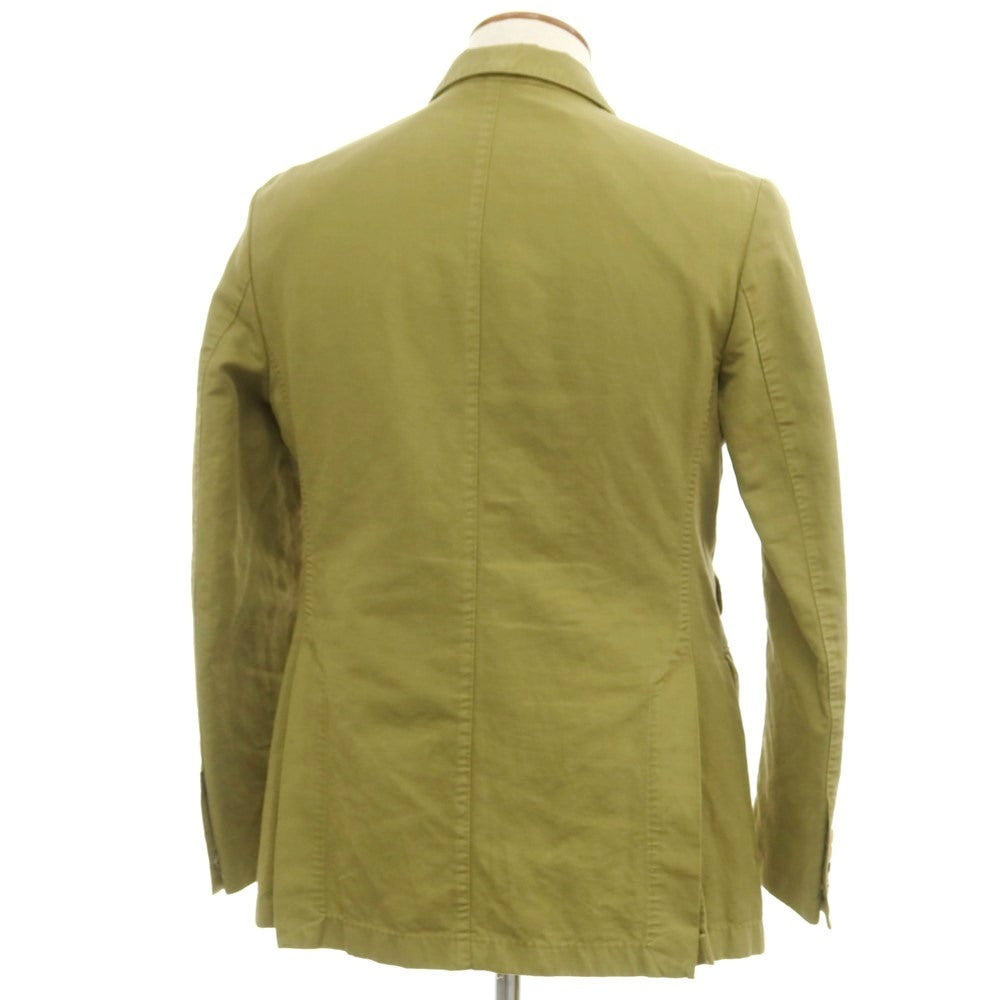 [Used] MAN1924 Linen Cotton Casual Jacket Olive [46] [Condition Rank B] ​​[Men&