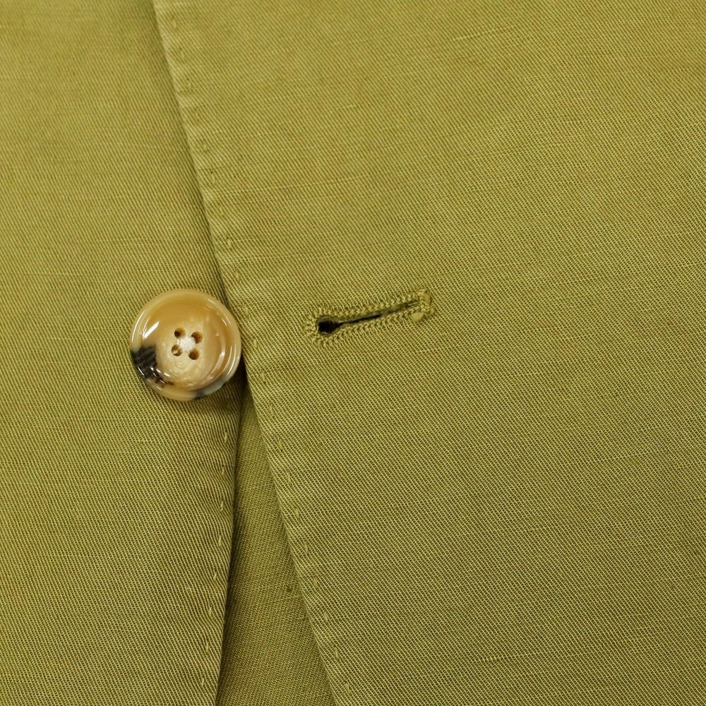 [Used] MAN1924 Linen Cotton Casual Jacket Olive [46] [Condition Rank B] ​​[Men&