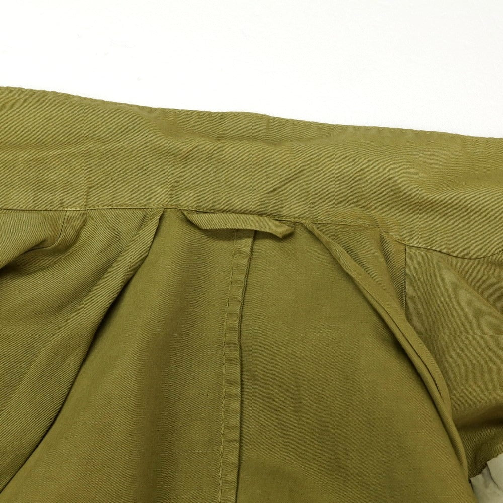 [Used] MAN1924 Linen Cotton Casual Jacket Olive [46] [Condition Rank B] ​​[Men&