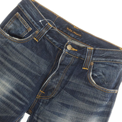 【中古】ヌーディージーンズ Nudie Jeans ジーンズ デニムパンツ ネイビー【サイズ30】【NVY】【S/S/A/W】【状態ランクB】【メンズ】【759386】