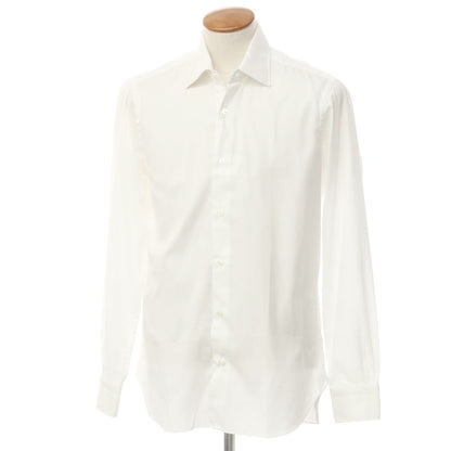 [Used] BARBA Cotton Regular Collar Dress Shirt White [40] [Condition Rank B] ​​[Men&