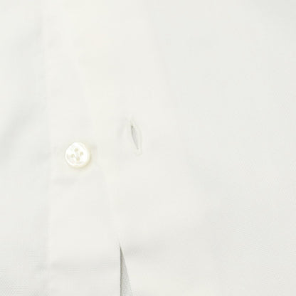 [Used] BARBA Cotton Regular Collar Dress Shirt White [40] [Condition Rank B] ​​[Men&