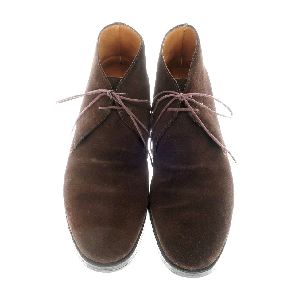 [Used] Crockett &amp;amp; Jones Chertsey Suede Chukka Boots Brown [9E] [Condition Rank B] ​​[Men&