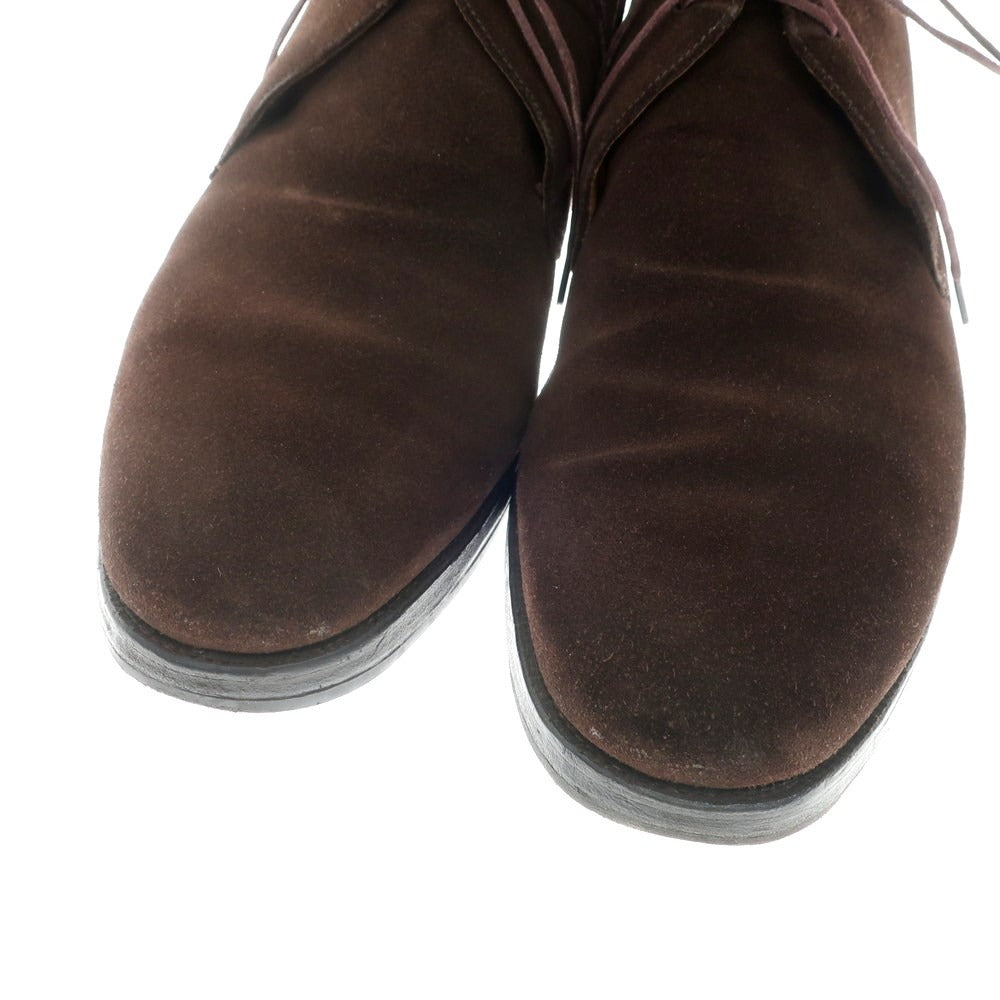 [Used] Crockett &amp;amp; Jones Chertsey Suede Chukka Boots Brown [9E] [Condition Rank B] ​​[Men&