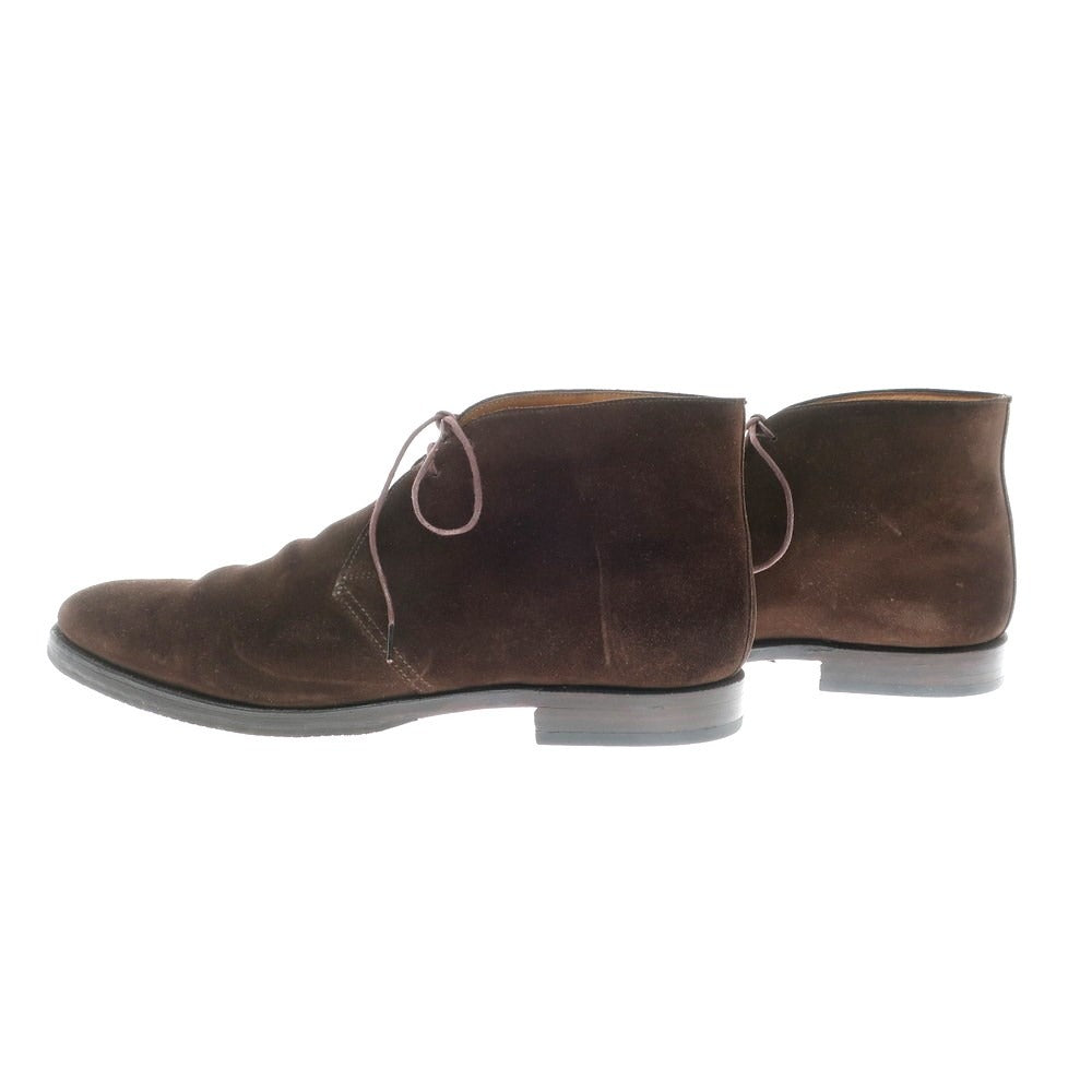 [Used] Crockett &amp;amp; Jones Chertsey Suede Chukka Boots Brown [9E] [Condition Rank B] ​​[Men&