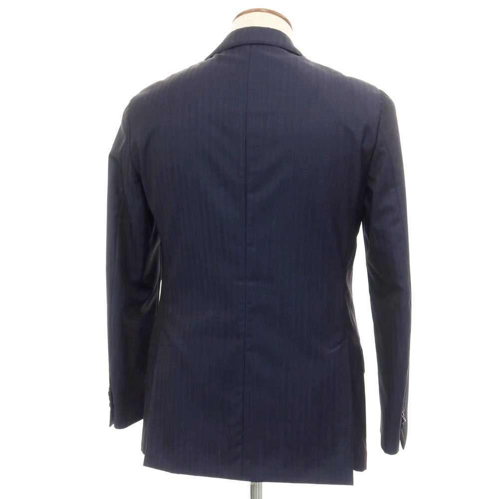 [Used] LARDINI wool tailored jacket, navy [46] [Condition rank B] ​​[Men&
