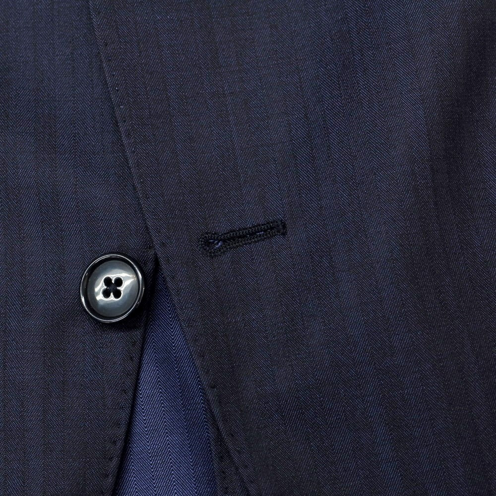 [Used] LARDINI wool tailored jacket, navy [46] [Condition rank B] ​​[Men&