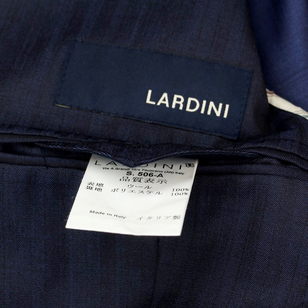 [Used] LARDINI wool tailored jacket, navy [46] [Condition rank B] ​​[Men&