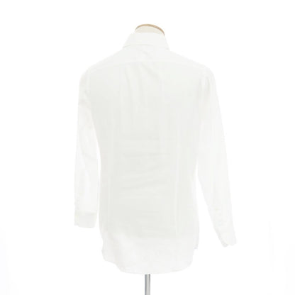 [Used] CAMICIANISTA Oxford Cotton Dress Shirt White [39] [Condition Rank B] ​​[Men&