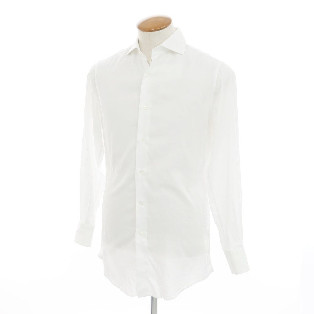 [Used] CAMICIANISTA Oxford Cotton Dress Shirt White [39] [Condition Rank B] ​​[Men&