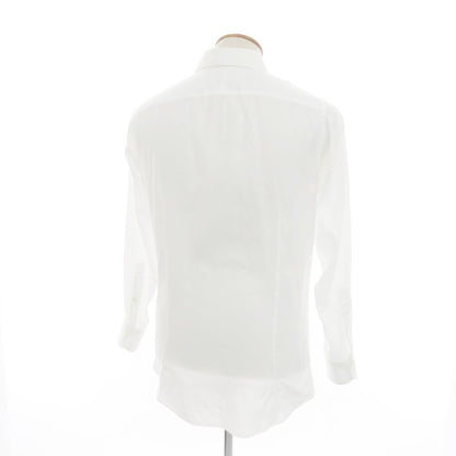 [Used] CAMICIANISTA Oxford Cotton Dress Shirt White [39] [Condition Rank B] ​​[Men&