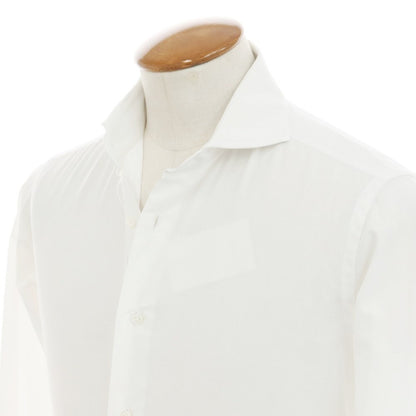 [Used] HITOYOSHI horizontal collar dress shirt, white [39/84] [Condition rank C] [Men&