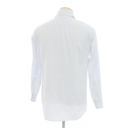 [Used] FAIRFAX Herringbone Dress Shirt White x Blue [38] [Condition Rank B] ​​[Men&