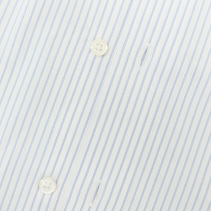 [Used] FAIRFAX Herringbone Dress Shirt White x Blue [38] [Condition Rank B] ​​[Men&