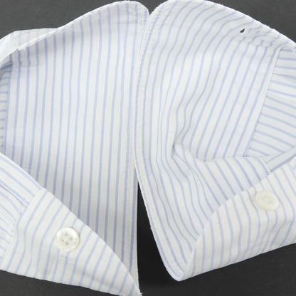 [Used] FAIRFAX Herringbone Dress Shirt White x Blue [38] [Condition Rank B] ​​[Men&