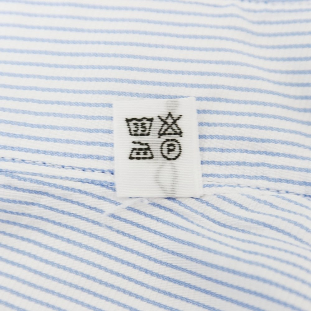 [Used] FAIRFAX Striped Dress Shirt White x Blue [38] [Condition Rank B] ​​[Men&