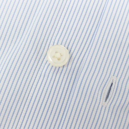 [Used] FAIRFAX Striped Dress Shirt White x Blue [38] [Condition Rank B] ​​[Men&