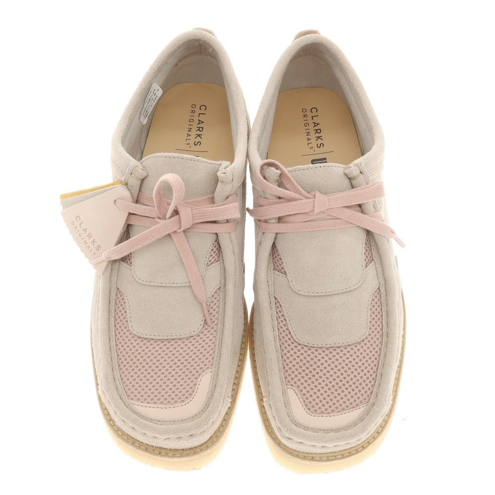 [Used] UNION × Clarks 2024 Spring/Summer Moccasin Shoes Greige x Light Pink [UK9] [Condition Rank A] [Men&