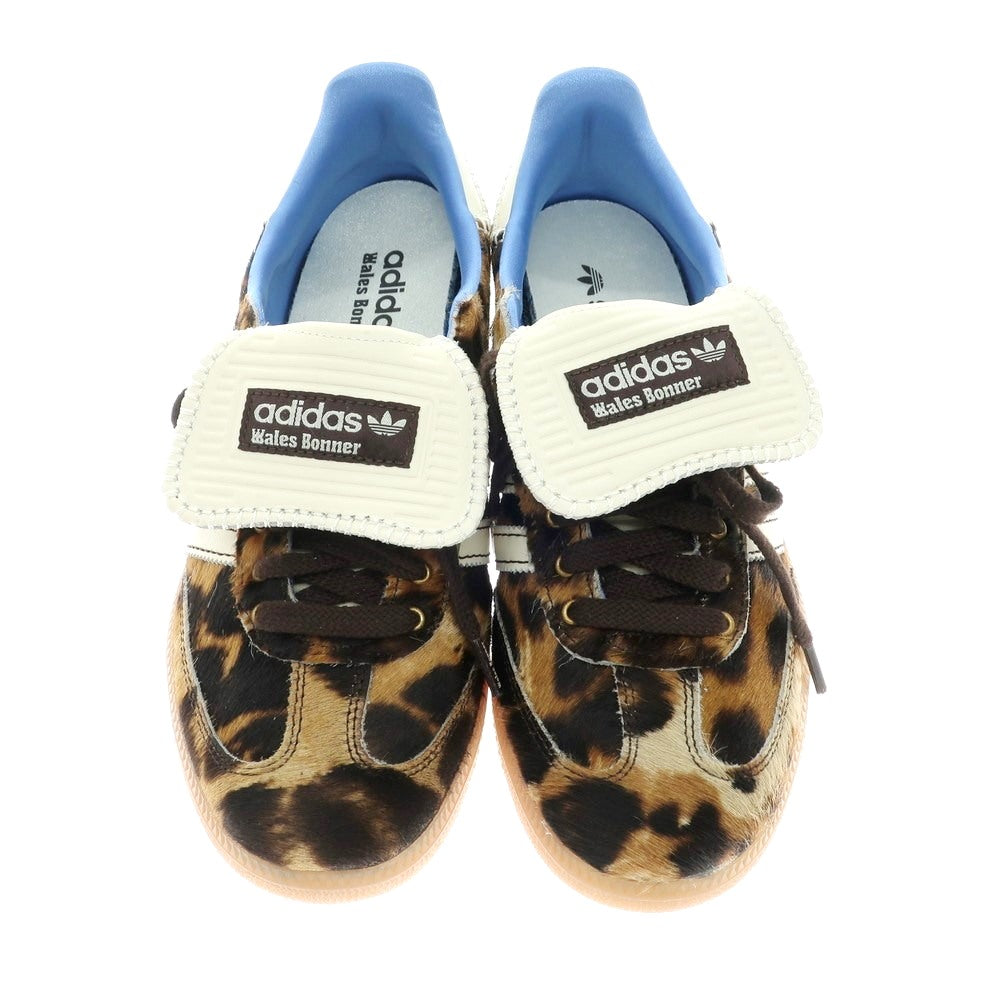 [Used] [Unused] adidas x Wales Bonner pony-skin football shoes sneakers brown x ivory [27cm] [Condition rank S] [Men&