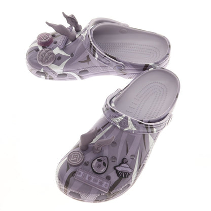 【中古】【未使用】クロット CLOT × Crocs 2024年春夏 クラシック クロッグ サンダル スモークパープルxシルバー【 10 】【 状態ランクS 】【 メンズ 】