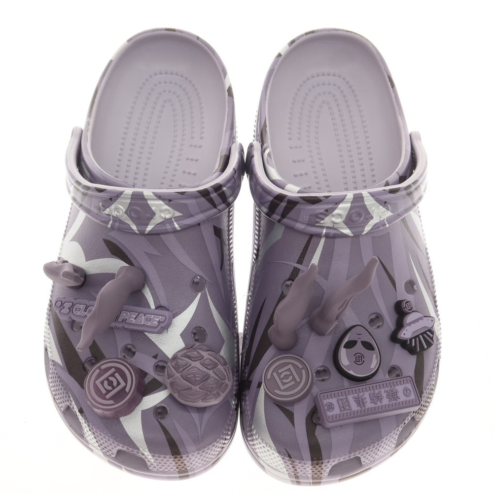 【中古】【未使用】クロット CLOT × Crocs 2024年春夏 クラシック クロッグ サンダル スモークパープルxシルバー【 10 】【 状態ランクS 】【 メンズ 】