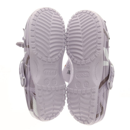 【中古】【未使用】クロット CLOT × Crocs 2024年春夏 クラシック クロッグ サンダル スモークパープルxシルバー【 10 】【 状態ランクS 】【 メンズ 】