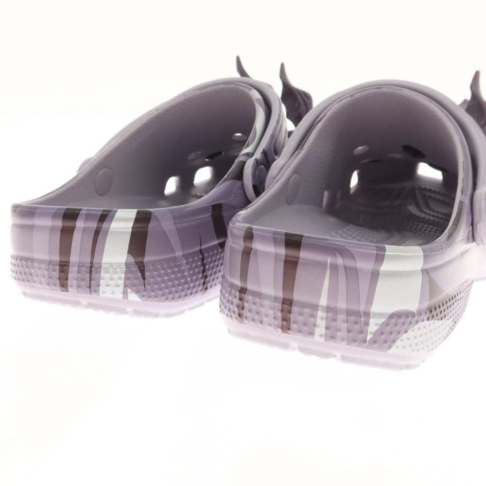 【中古】【未使用】クロット CLOT × Crocs 2024年春夏 クラシック クロッグ サンダル スモークパープルxシルバー【 10 】【 状態ランクS 】【 メンズ 】