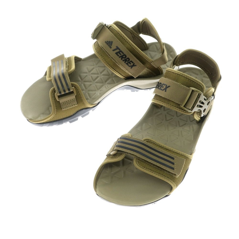 [Used] [Unused] Adidas CYPREX ULTRA SANDAL DLX Strap Sandals Olive Green [9] [Condition Rank S] [Men&