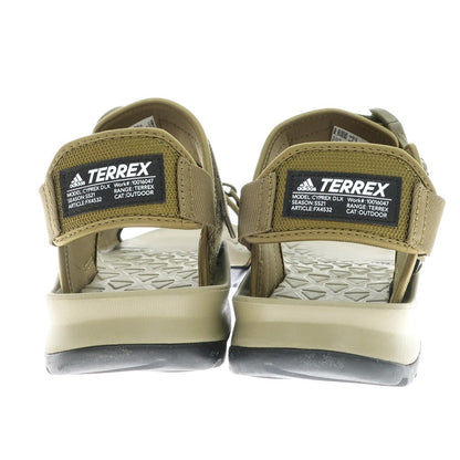 [Used] [Unused] Adidas CYPREX ULTRA SANDAL DLX Strap Sandals Olive Green [9] [Condition Rank S] [Men&