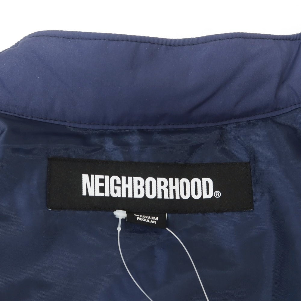 【中古】ネイバーフッド NEIGHBORHOOD 2023年秋冬 ポリエステル 中綿ブルゾン ネイビー【 M 】【 状態ランクA 】【 メンズ 】 [EPD]