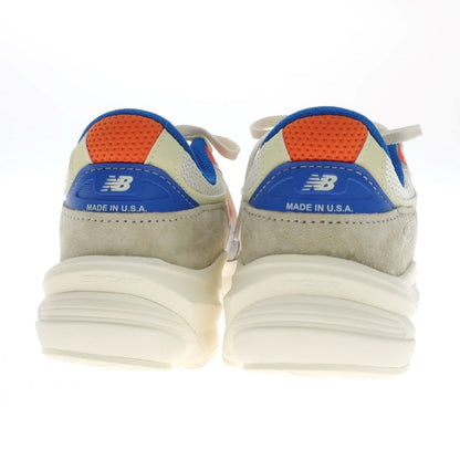 [Used] KITH x NEW BALANCE x Madison Square Garden 990V6 Sneakers Cream x Blue x Orange [26.5cm] [Condition Rank A] [Men&