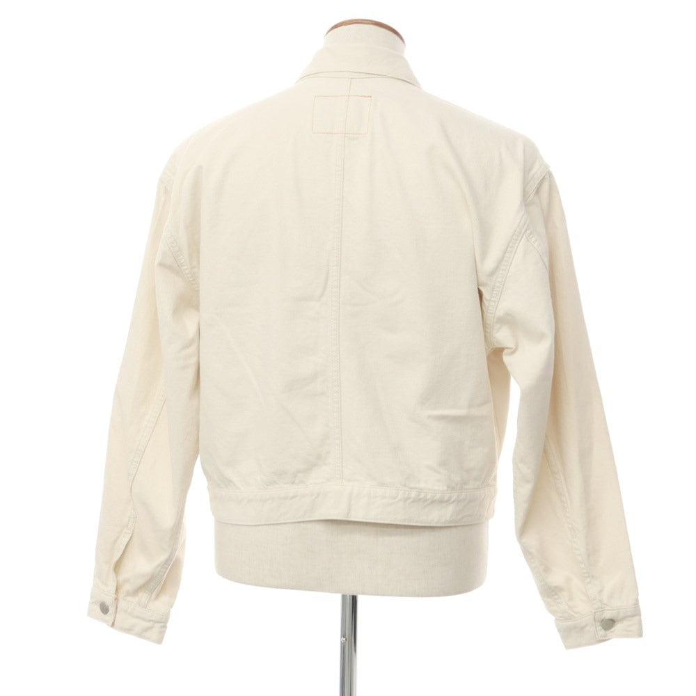 [Used] Calvin Klein x Heron Preston Cotton G-Jean Denim Jacket Ivory [M] [Condition Rank B] [Men&