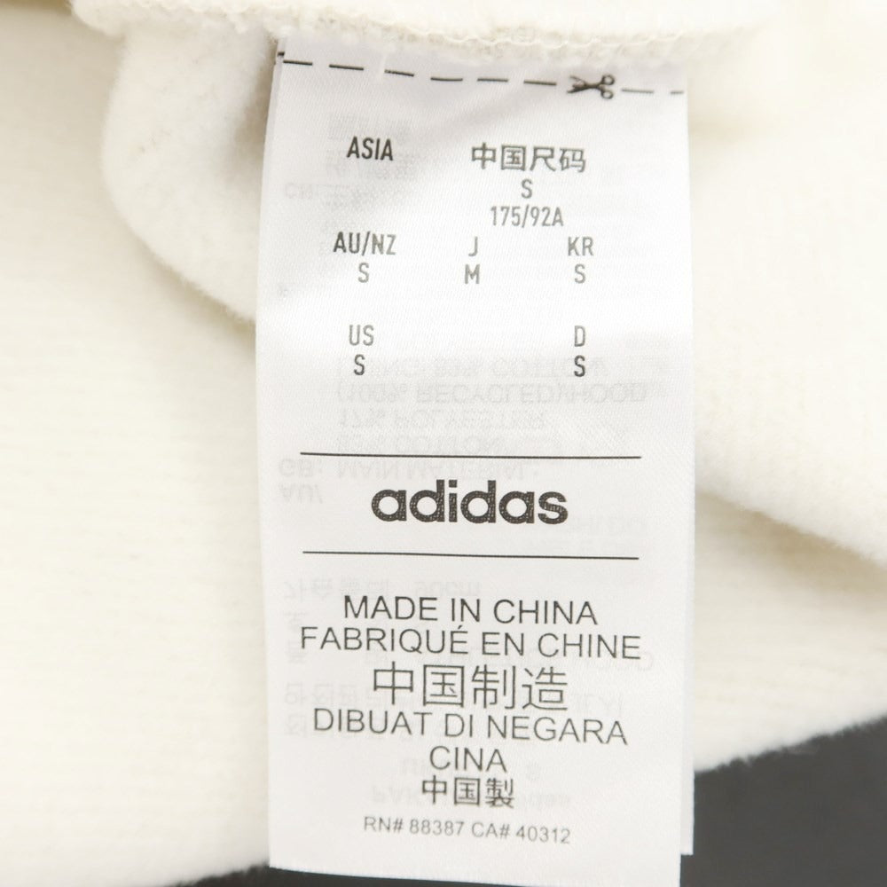 [Used] FEAR OF GOD x adidas 2024 Spring/Summer Wide Silhouette Fleece Sweatshirt Hoodie Oatmeal [M] [Condition Rank A] [Men&