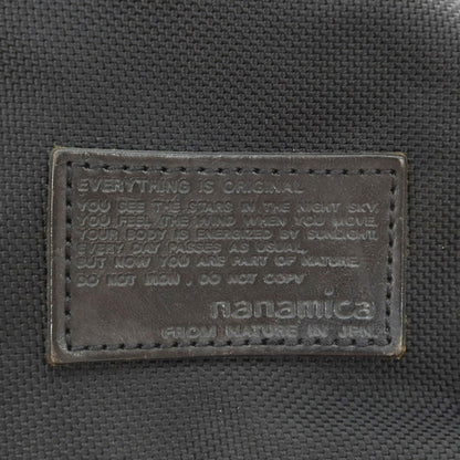 【中古】ナナミカ nanamica ナイロン レザー 2Way トートバッグ ブラック【 － 】【 状態ランクC 】【 メンズ 】