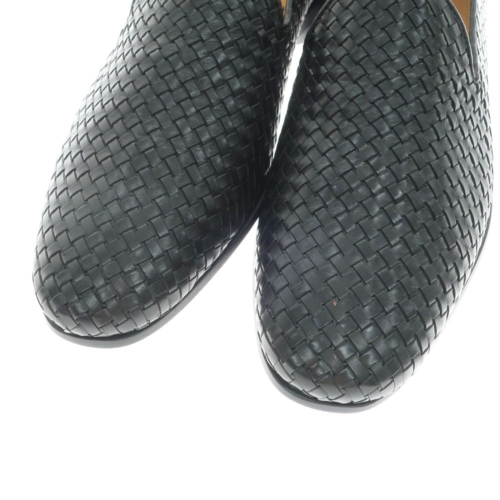 [Used] [Unused] CALCE Leather Loafers Black [39] [Condition Rank S] [Men&