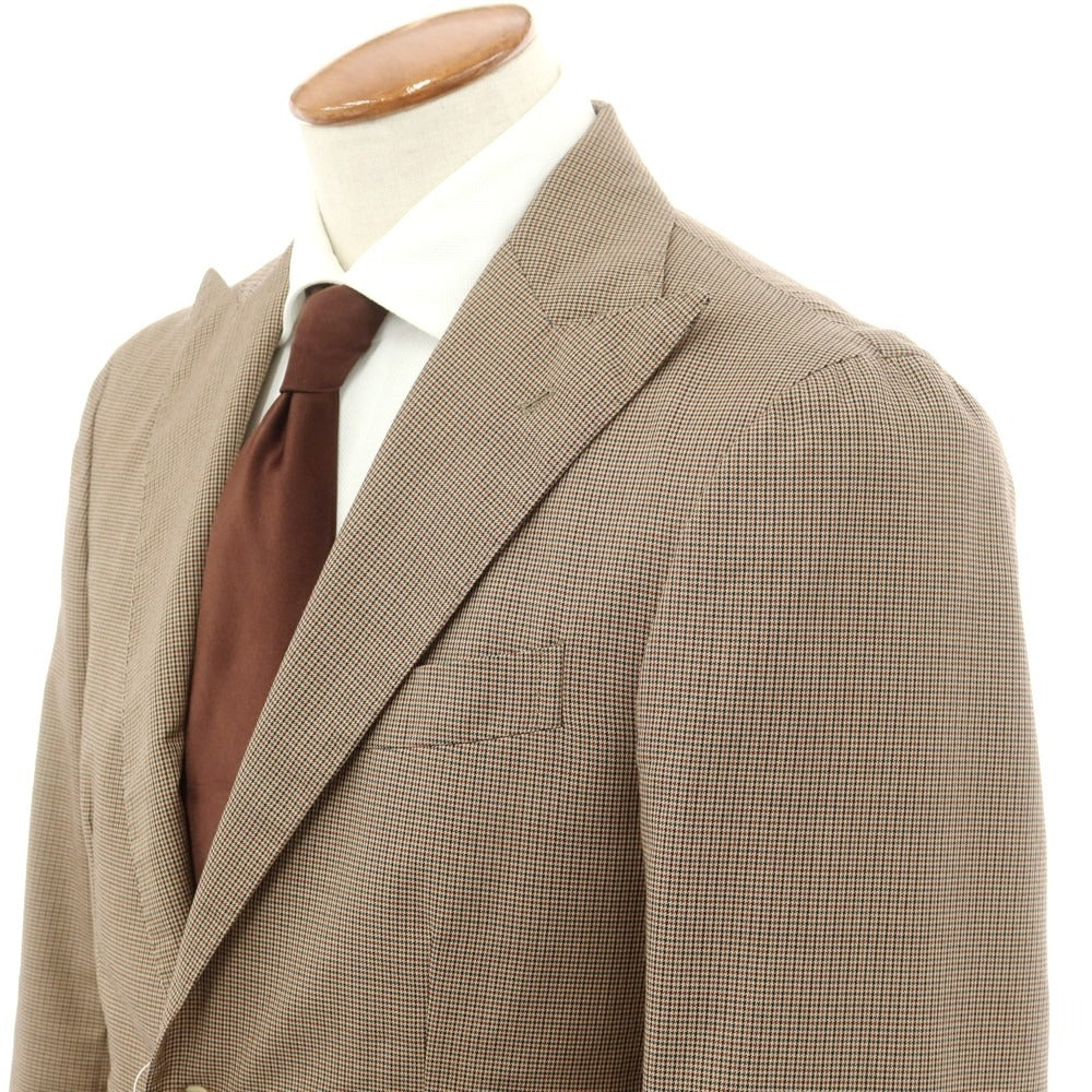 [Used] DE PETRILLO wool cotton 2B set up 2 button suit
 Brown [46] [Condition Rank B] ​​[Men&