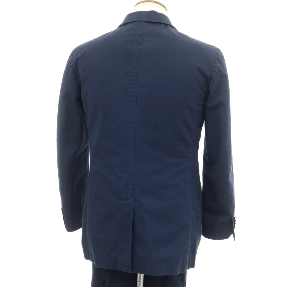 [Used] Franco Prinzivalli Cotton Set-up 3-Button Suit
 Navy [46] [Condition Rank C] [Men&