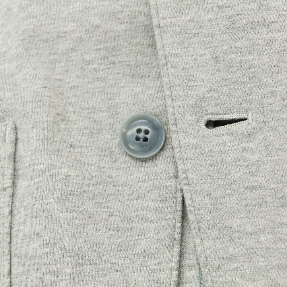 [Used] Three Dots Cotton Jersey Casual Jacket Light Gray [M] [Condition Rank B] ​​[Men&