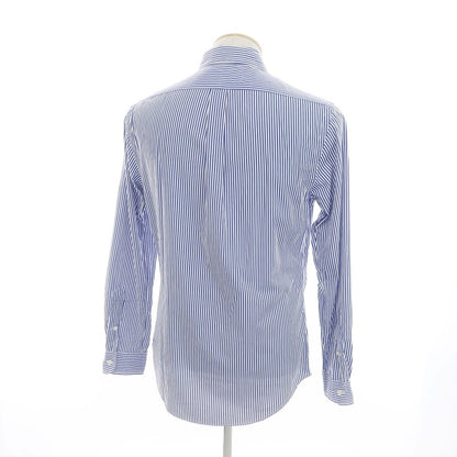 [Used] Ralph Lauren Striped Button-down Shirt White x Dark Blue [S] [Condition Rank B] ​​[Men&