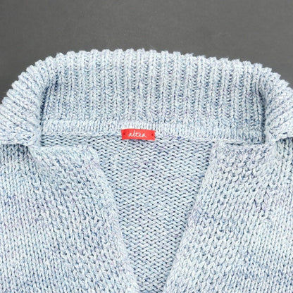 [Used] Altea Low Gauge Cotton Rayon Cardigan Light Blue [S] [Condition Rank B] [Men&