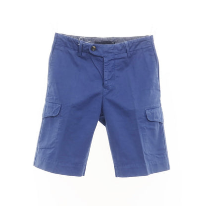 [Used] INCOTEX Cotton Cargo Shorts Light Navy [Size 44] [NVY] [S/S] [Condition Rank C] [Men&