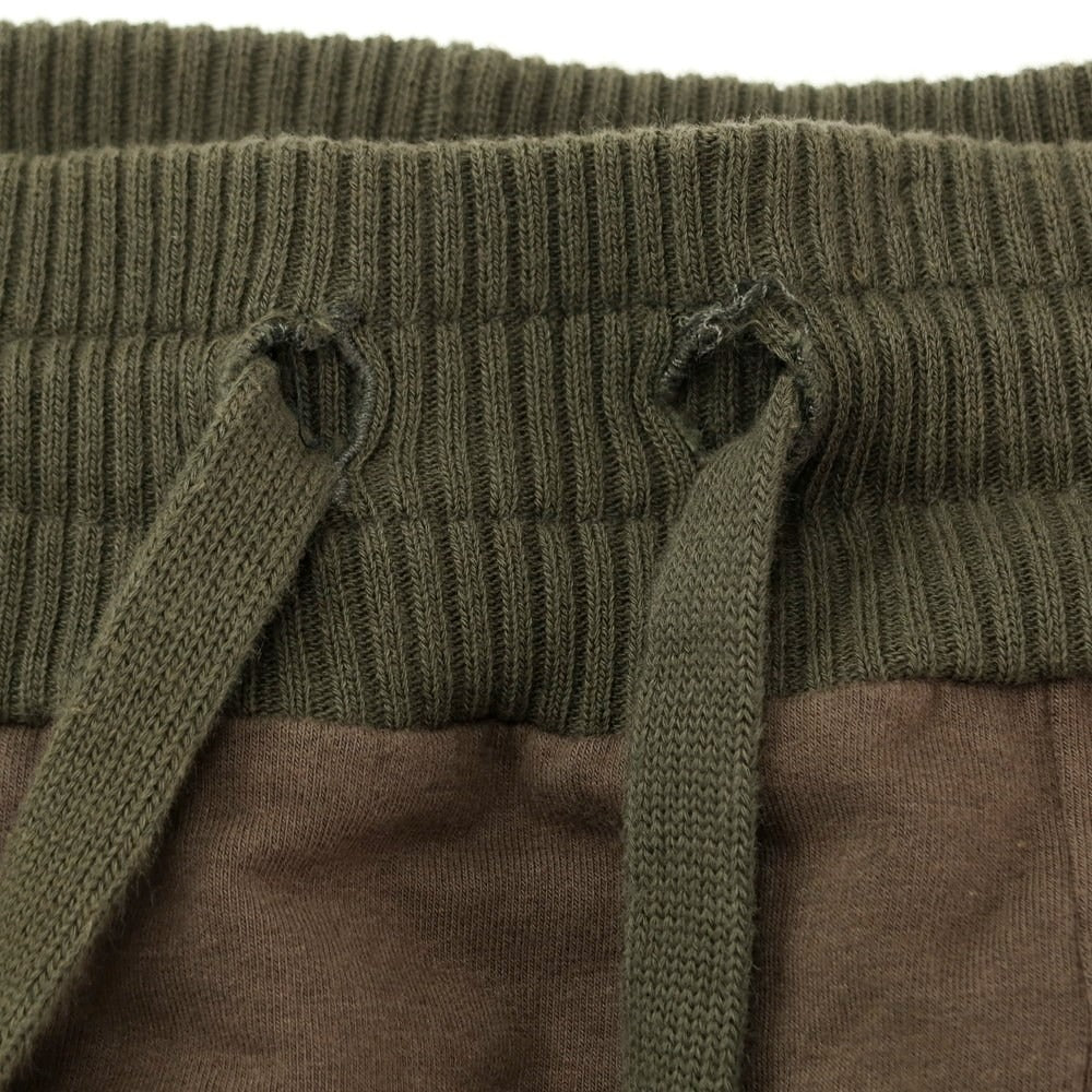 [Used] PAOLO PECORA Cotton Sarouel Pants Dark Ash Brown x Olive [Size S] [BRW] [S/S] [Condition Rank C] [Men&