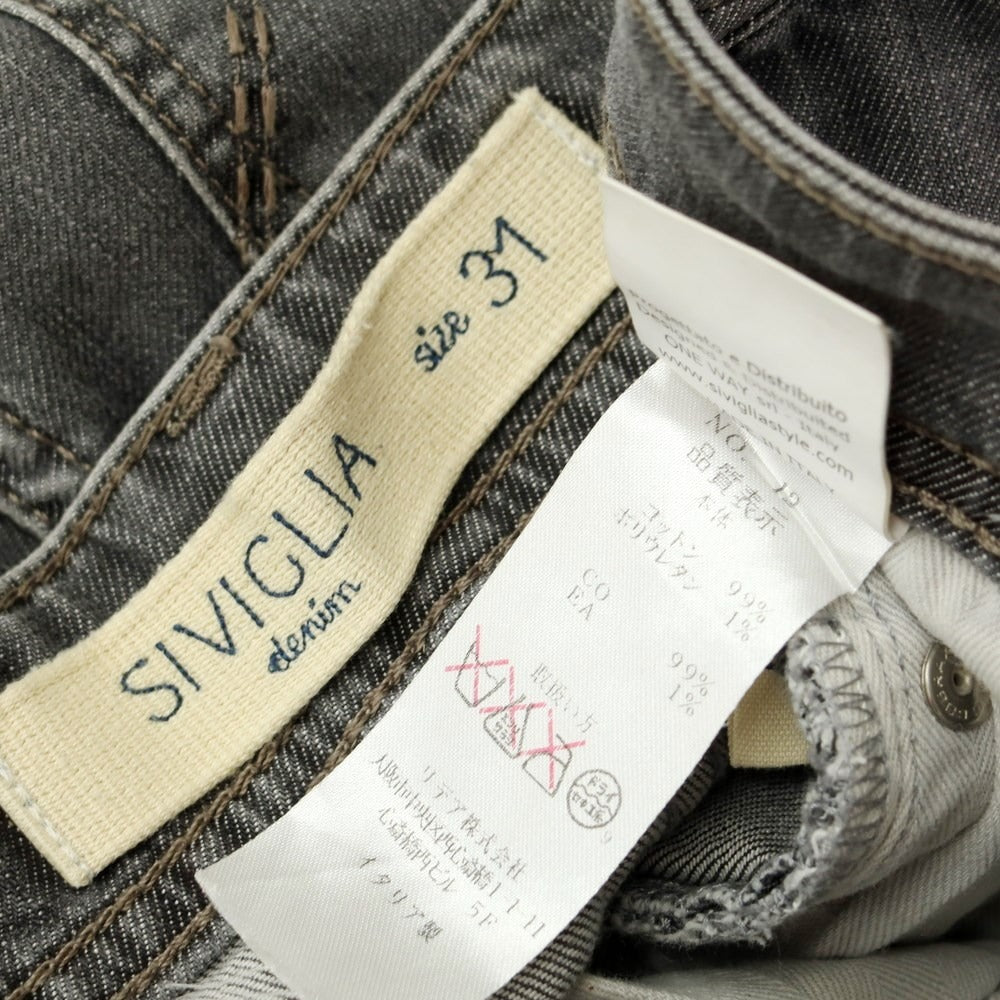 [Used] SIVIGLIA Jeans Denim Pants Gray [Size 31] [GRY] [S/S/A/W] [Condition Rank C] [Men&