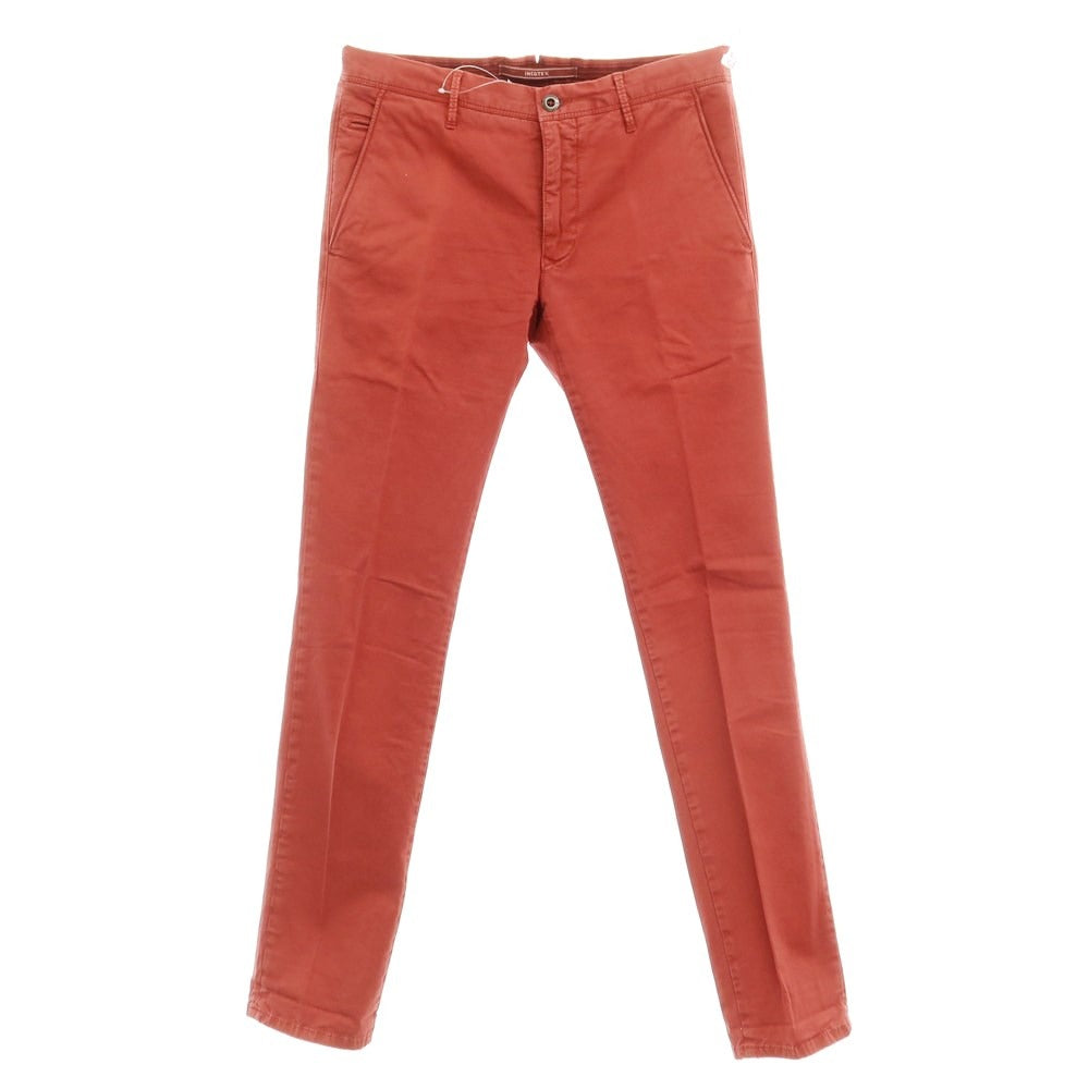 [Used] INCOTEX stretch cotton slacks pants orange red [31] [Condition rank B] ​​[Men&